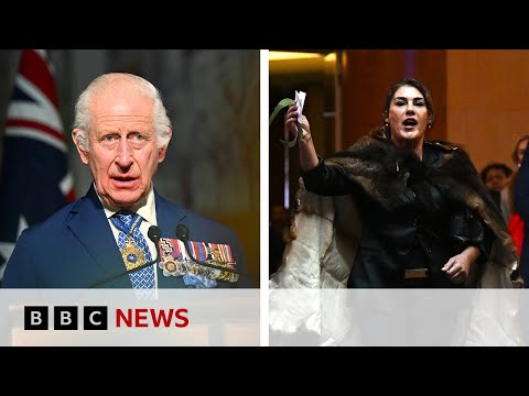 Video | King Charles heckled by senator during Australia visit | BBC News