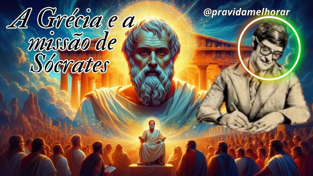 ✅Chico Xavier/Emmanuel - ✅  A Grécia e a missão de Sócrates  - livro A CAMINHO DA LUZ - CAPÍTULO 10✅