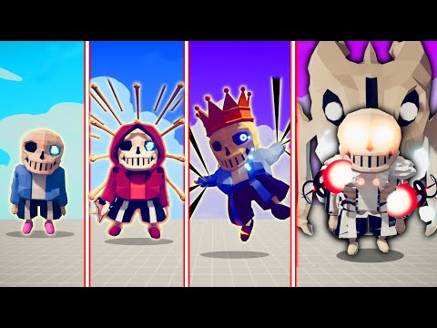 EVOLUTION OF SANS ( ALL FORM ) | TABS - Totally Accurate Battle Simulator