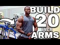 HOW TO GET 20 INCH ARMS (Full Workout)