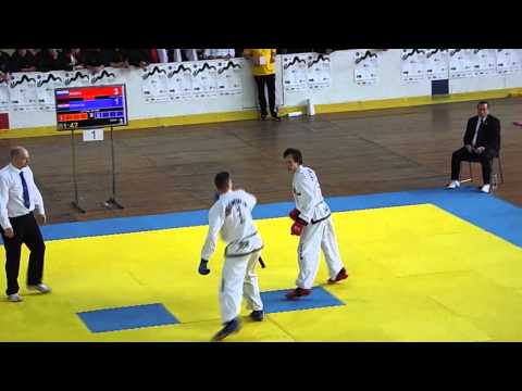 Russia v Croatia. Male Team Sparring