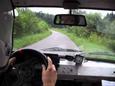KJS Rajd Biecki Onboard fiat 126p  Adam Gawlak / Piotr Sokołowski OS Wójtowa II