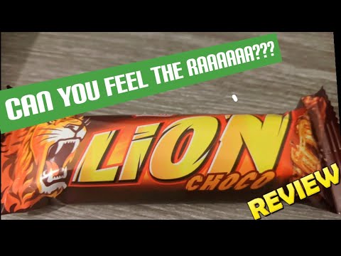 I Tried Nestle Lion Bar Chocolate UK Food Review,  Candy Bar