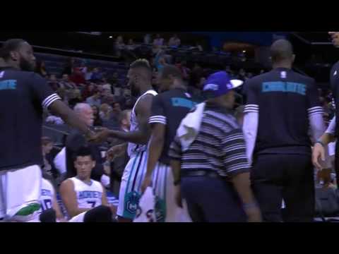 P. J. Hairston knocks down a 3 pointer at the buzzer - end of 3rd qtr against Bulls