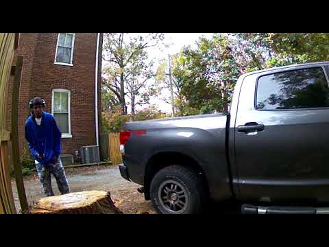 Public pooper admiring his work from the night before.