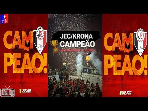 JOINVILLE CAMPEÃO! Jogo Completo Joinville X Assoeva | FINAL | Jogo de Volta | LNF 2017 (03/12/2017)