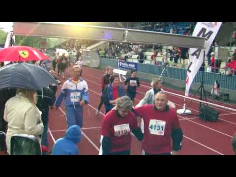Målgång Blodomloppet Linköping 2009