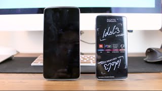 4.7 vs 5.5 Alcatel Idol 3 Unboxing and Comparison