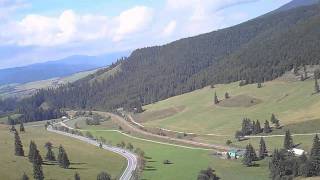preview picture of video 'Flying near Telgárt (Slovakia) - part 2'