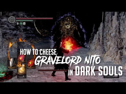 How to Cheese Gravelord Nito in Dark Souls Remastered (Easy Kill)