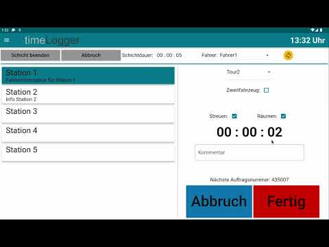 timeLogger - Winterdienst