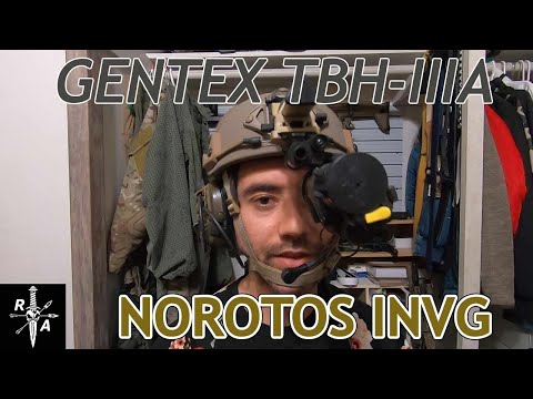 GENTEX TBH-IIIA Helmet & NOROTOS INVG Mount Overview