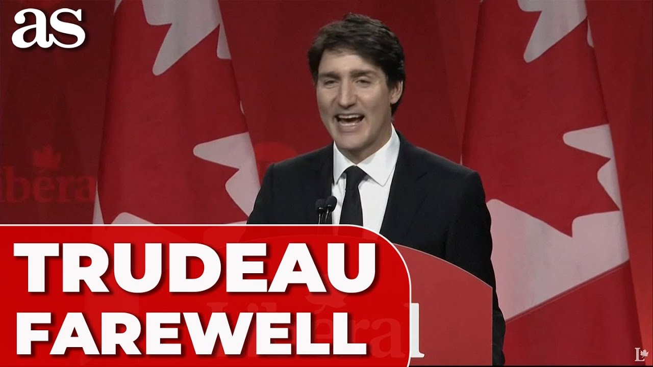 JUSTIN TRUDEAU delivers EMOTIONAL FINAL ADRESS at Farewell event – Full Video