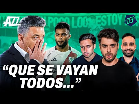 CEF EN VIVO 🔥 RIVER DIO VERGÜENZA Y PERDIÓ ANTE GIMNASIA - BOCA A UN PASO DE LA LIBERTADORES