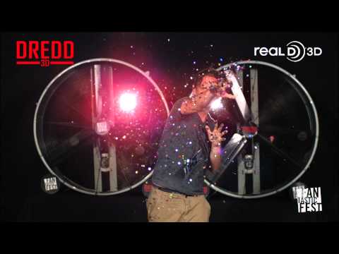 Fantastic Fest DREDD 3D Slow Mo Booth #23