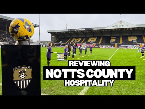 Notts County matchday hospitality review | 'Match Partner' experience