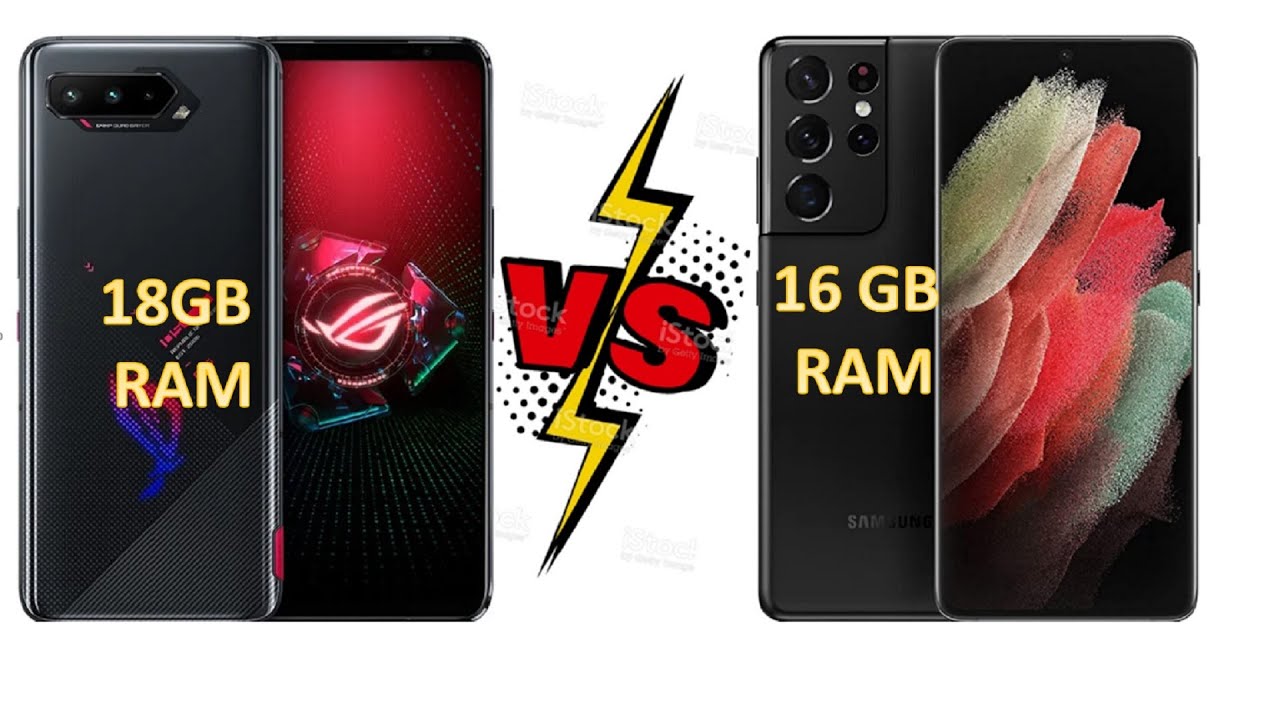Asus ROG Phone 5 VS Samsung galaxy S21 Ultra SPEED TEST