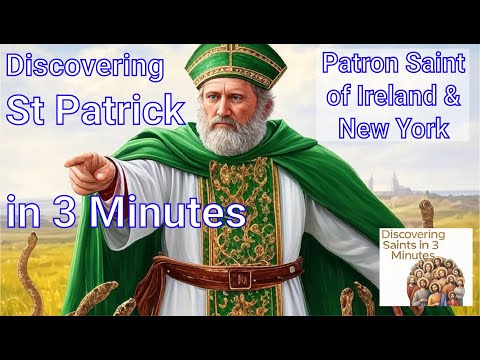 St Patrick: Discovering Saints in 3 Minutes #stpatricksday #stpatrick #stpatricksday2025