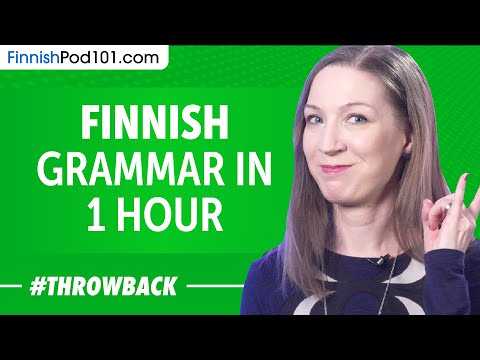 Finnish Grammar in 1 Hour