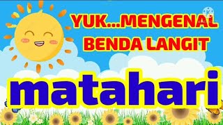 Download lagu MATERI PEMBELAJARAN PAUD ANIMASI MATAHARI | TEMA ALAM SEMSTA | SUBTEMA BENDA LANGIT MATAHARI mp3