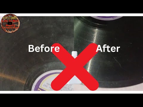 *NEVER* Do This when cleaning 78 records.