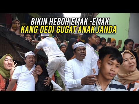 KANG DEDI GUGAT ANAK JANDA-ROBOHKAN RUMAH-CURHATNYA BIKIN HEBOH EMAK-EMAK