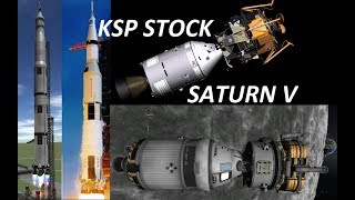 KSP Saturn V Stock Parts (Re-done) -Apollo 11