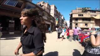 2014-10-17 A long walk in Kathmandu