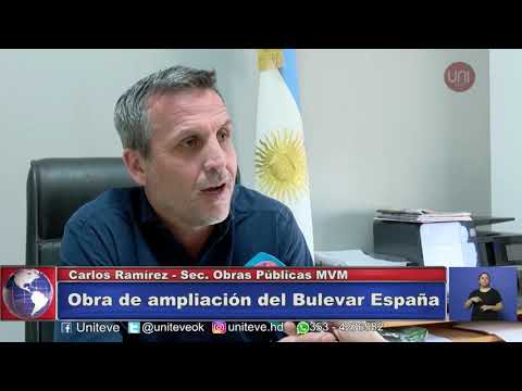 Avanza la obra de ampliación del Bulevar España