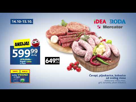 IDEA RODA MERCATOR I Super vikend 14- 15.10.2023.