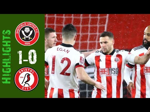 Sheffield United 1-0 Bristol City |Sharp Strikes To Put Blades Through| Football  Highlights