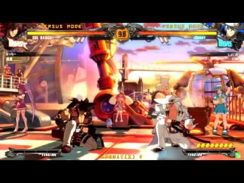 GGXrdR 1/11/16 - Mocchi (Sol) vs Jonio (Johnny)