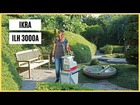 Test Ikra ILH 3000A : broyeur végétaux silencieux
