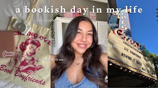 a book lover's day in the life 📚✨ | get ready with me, book updates, book signing event