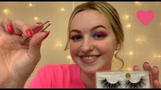 [ASMR] Friend Does Your Eyelash Extensions RP