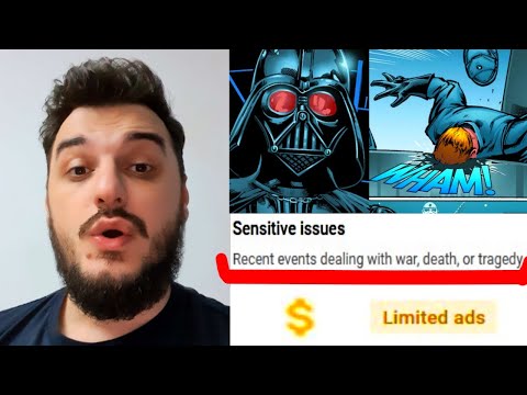 YOUTUBE STRIKES AGAIN! Star Wars is now NOT Advertiser Friendly!!