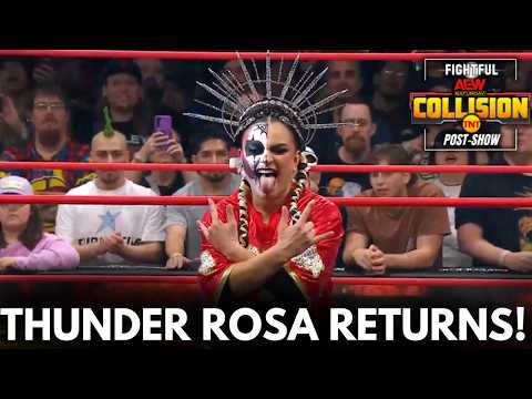 Thunder Rosa’s In Ring Return; Trios Title Bout On AEW Collision 2/21/26 Show Review & Highlights