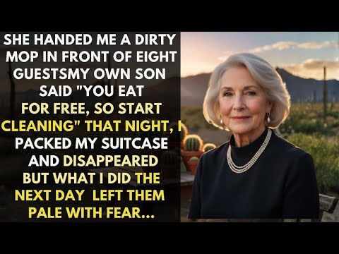 “She Gave Me a Mop and Said, ‘Stop Pretending You’re Sick.’ What Happened Next Shocked