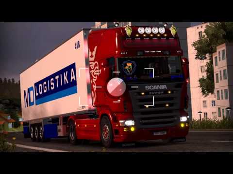 ETS2 Scania R500 Vamberk - Most