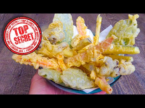 Tempura para verduras