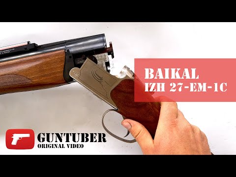 Baikal IZH-27-EM-1C (IŽ 27 sporting) 12x76 - How to Disassembly and Reassembly (Field Strip)