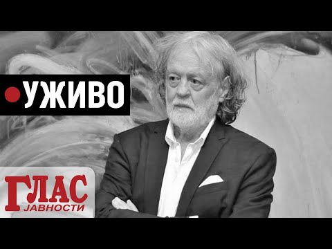 UŽIVO: SAHRANA MILOŠA ŠOBAJIĆA - Veliki umetnik počivaće u Aleji zaslužnih građana