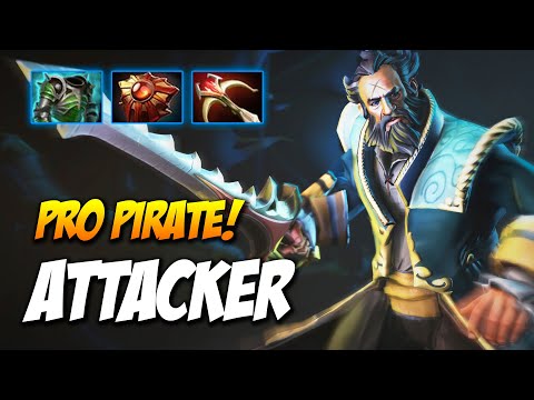 Attacker Kunkka Pirate - Dota 2 Pro Gameplay [Watch & Learn]