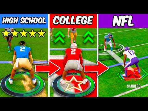 5 Star LOCKDOWN CB Becomes NFL Legend - Full Movie