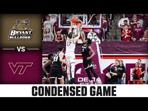 Bryant vs Virginia Tech Condensed Game | 2025-26 ACC Men's Basketball