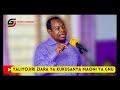 Yaliyojiri Ukusanyaji Maoni Juu Ya GNU Zanzibar
