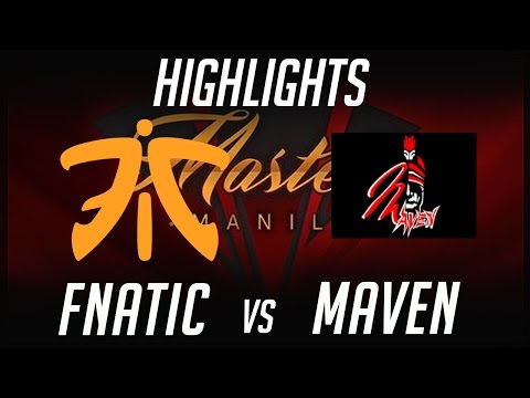 Fnatic vs Team Maven The Manila Masters SEA Highlights Dota 2 by Time 2 Dota #dota2