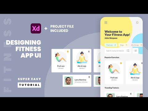 Cafe App UI Design and Interaction Animation in Adobe XD XD Tutorial Speed Art Tips Tricks
