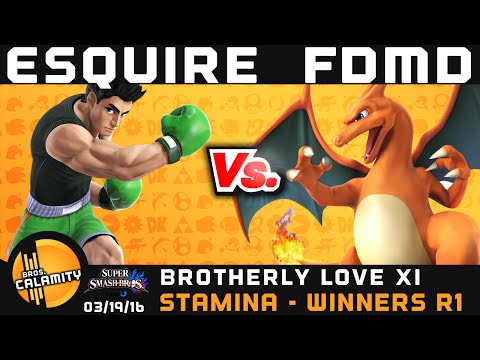 BLXI | BC FDMD (Charizard, Doc) vs Esquire (Little Mac) - Winners Round 1 - Sm4sh Stamina