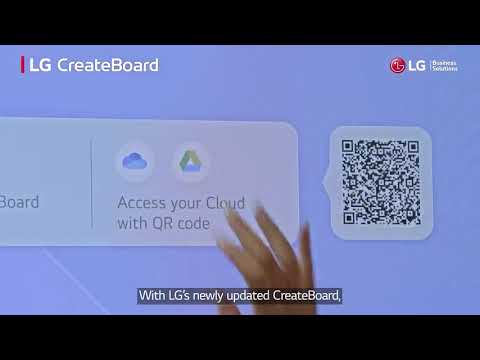 LG Create Board Interactive Flat Panel 65